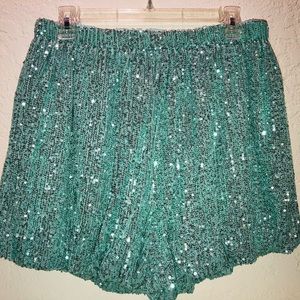 Endless Rose Sequin Skort L